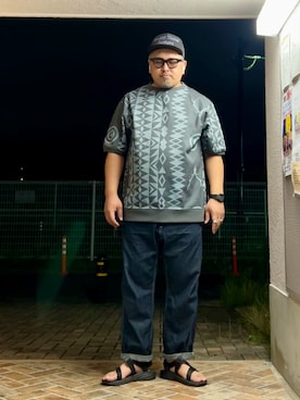 「LEE」｜「アイテム（腕時計）」を使った、gottusoさん（メンズ・179cm）の夏コーディネート