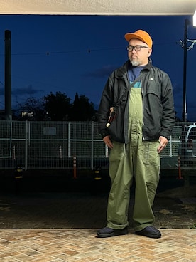 「Engineered Garments（エンジニアードガーメンツ）のアイテム」を使った、gottusoさん（メンズ・179cm）の冬コーディネート