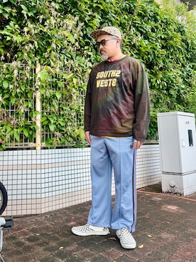 「Needles（ニードルス）のアイテム」を使った、gottusoさん（メンズ・179cm）の秋コーディネート