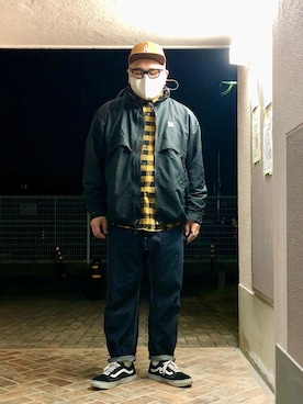 「Carhartt WIP（カーハートダブリューアイピー）のアイテム（キャップ）」を使った、gottusoさん（メンズ・179cm）の春コーディネート