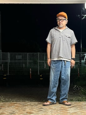 「アメカジ」｜gottusoさん（メンズ・179cm）の夏コーディネート