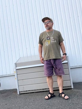 「アイテム（リング）」を使った、gottusoさん（メンズ・179cm）の夏コーディネート