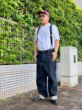 「TOWNCRAFT（タウンクラフト）のアイテム」を使った、gottusoさん（メンズ・179cm）の夏コーディネート