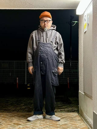 NAVAL DUNGAREE Nigel Cabourn 48 オーバーオール AW22 New Arrivals》NAVAL DUNGAREE - Black - from LYBRO
