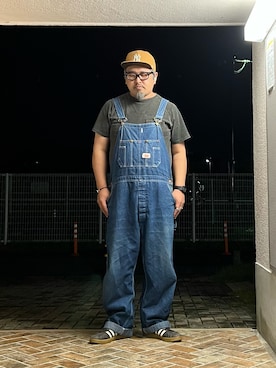「Carhartt WIP（カーハートダブリューアイピー）のアイテム（キャップ）」を使った、gottusoさん（メンズ・179cm）の秋コーディネート