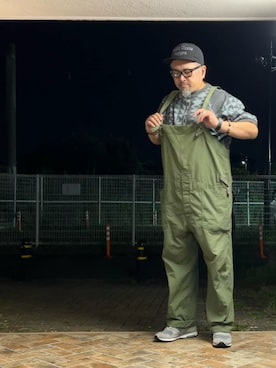 「アイテム（メガネ）」を使った、gottusoさん（メンズ・179cm）の秋コーディネート