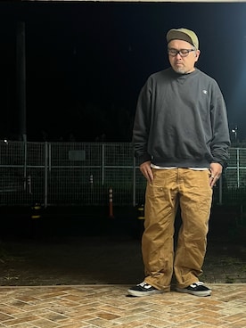 「トレーナー」｜gottusoさん（メンズ・179cm）の秋コーディネート