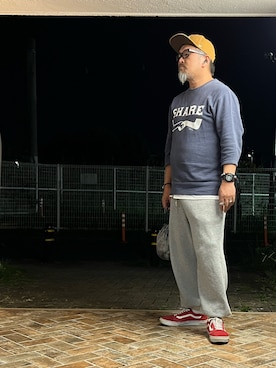 「トレーナー」｜gottusoさん（メンズ・179cm）の秋コーディネート