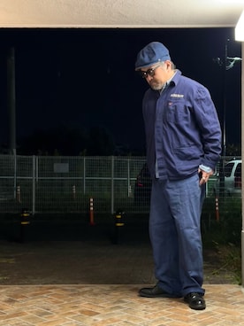 「VINTAGE（ヴィンテージ）のアイテム」を使った、gottusoさん（メンズ・179cm）の秋コーディネート