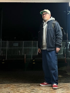 「VANS(バンズ)のアイテム」を使った、gottusoさん(メンズ・179cm)の春コーディネート