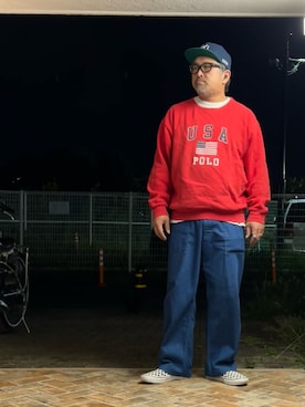 「POLO RALPH LAUREN（ポロ ラルフ ローレン）のアイテム」を使った、gottusoさん（メンズ・179cm）の秋コーディネート