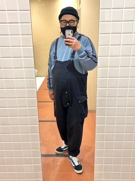 「ROTHCO（ロスコ）のアイテム（キャップ）」を使った、gottusoさん（メンズ・179cm）の春コーディネート