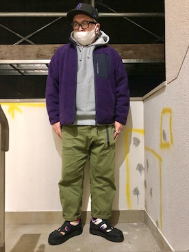 「ANONYMOUSISM（アノニマスイズム）のアイテム」を使った、gottusoさん（メンズ・179cm）の冬コーディネート