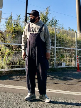 「Buzz Rickson's（バズリクソンズ）のアイテム（パーカー）」を使った、gottusoさん（メンズ・179cm）の春コーディネート