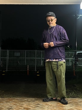 「Engineered Garments（エンジニアードガーメンツ）のアイテム」を使った、gottusoさん（メンズ・179cm）の春コーディネート