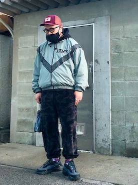 「春服デビュー宣言」｜「アイテム（ナイロンジャケット）」を使った、gottusoさん（メンズ・179cm）の春コーディネート