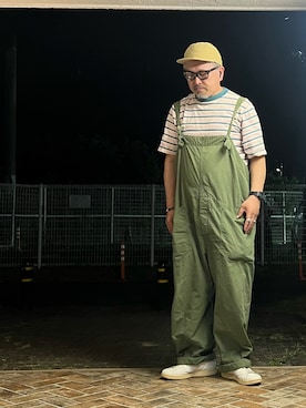 「EFFECTOR（エフェクター）のアイテム」を使った、gottusoさん（メンズ・179cm）の春コーディネート