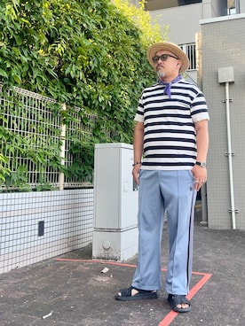 「CHROME HEARTS（クロムハーツ）のアイテム」を使った、gottusoさん（メンズ・179cm）の夏コーディネート