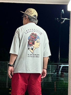 「アイテム（キャップ、その他）」を使った、gottusoさん（メンズ・179cm）の夏コーディネート