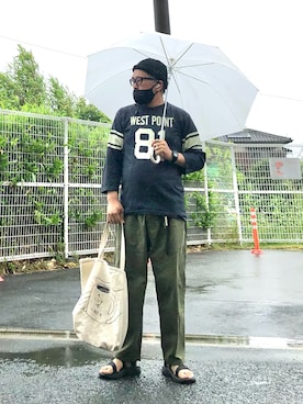 「G-SHOCK」｜「アイテム（ニットキャップ/ビーニー）」を使った、gottusoさん（メンズ・179cm）の夏コーディネート