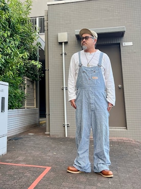 「DECHO（デコー）のアイテム」を使った、gottusoさん（メンズ・179cm）の秋コーディネート
