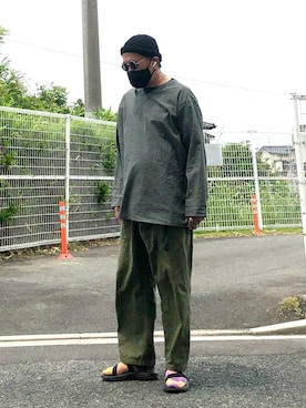 「ANONYMOUSISM（アノニマスイズム）のアイテム」を使った、gottusoさん（メンズ・179cm）の夏コーディネート