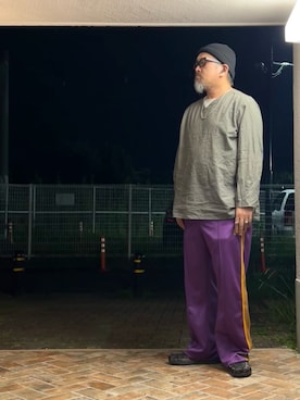「アイテム（ニットキャップ/ビーニー）」を使った、gottusoさん（メンズ・179cm）の秋コーディネート