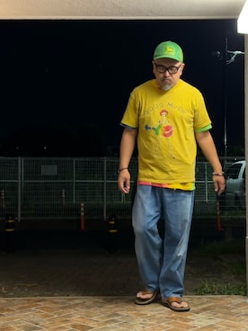 「アイテム（リング）」を使った、gottusoさん（メンズ・179cm）の夏コーディネート