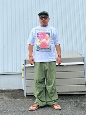 「みんなの白Tフェス」｜「アイテム（腕時計）」を使った、gottusoさん（メンズ・179cm）の夏コーディネート