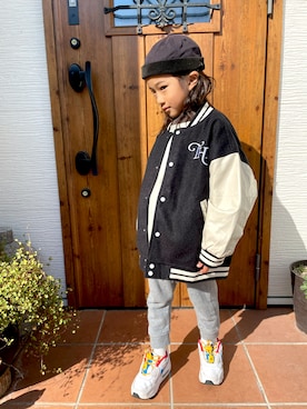 anjiさん(キッズ・110cm)の秋コーディネート