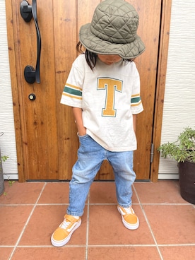 anjiさん（キッズ・110cm）の秋コーディネート