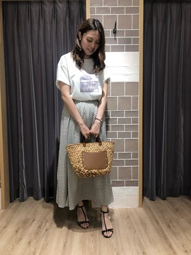 はるかさん（レディース・161cm）の夏コーディネート