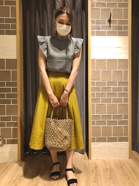 はるかさん（レディース・161cm）の夏コーディネート