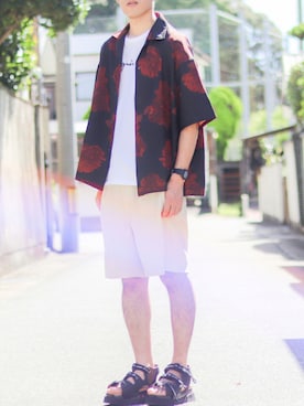 よじ【頑張らない40代コーデ】さん（メンズ・178cm）の夏コーディネート