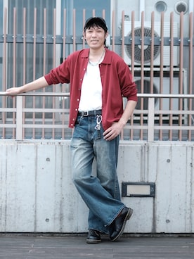 「アイテム（キーホルダー）」を使った、ノエル（40代お洒落コーデ）さん（メンズ・177cm）の夏コーディネート