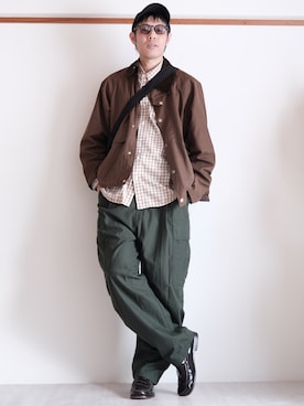 よじ【頑張らない40代コーデ】さん(メンズ・178cm)の夏コーディネート
