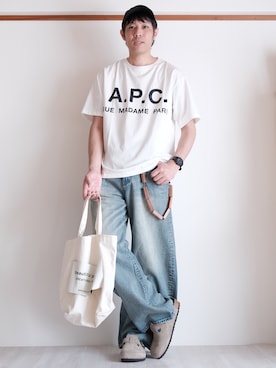 よじ【頑張らない40代コーデ】さん(メンズ・178cm)の夏コーディネート