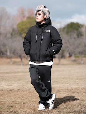 「アイテム（キャップ）」を使った、ノエル（40代お洒落コーデ）さん（メンズ・177cm）の冬コーディネート