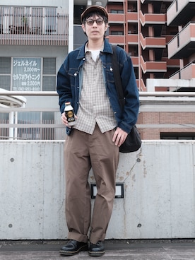 「GLOBAL WORK（グローバルワーク）のアイテム」を使った、よじ【頑張らない40代コーデ】さん（メンズ・178cm）の秋コーディネート