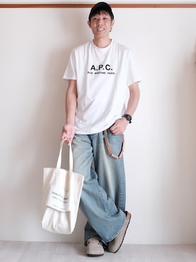 「WYM」｜よじ【頑張らない40代コーデ】さん（メンズ・178cm）の春コーディネート