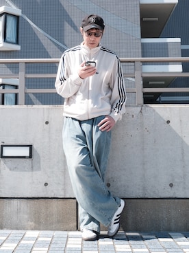 「remer（リメール）のアイテム」を使った、よじ【頑張らない40代コーデ】さん（メンズ・178cm）の春コーディネート