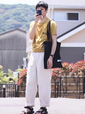 よじ【頑張らない40代コーデ】さん（メンズ・178cm）の夏コーディネート