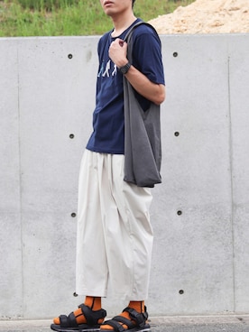 ノエル（40代お洒落コーデ）さん（メンズ・178cm）の夏コーディネート