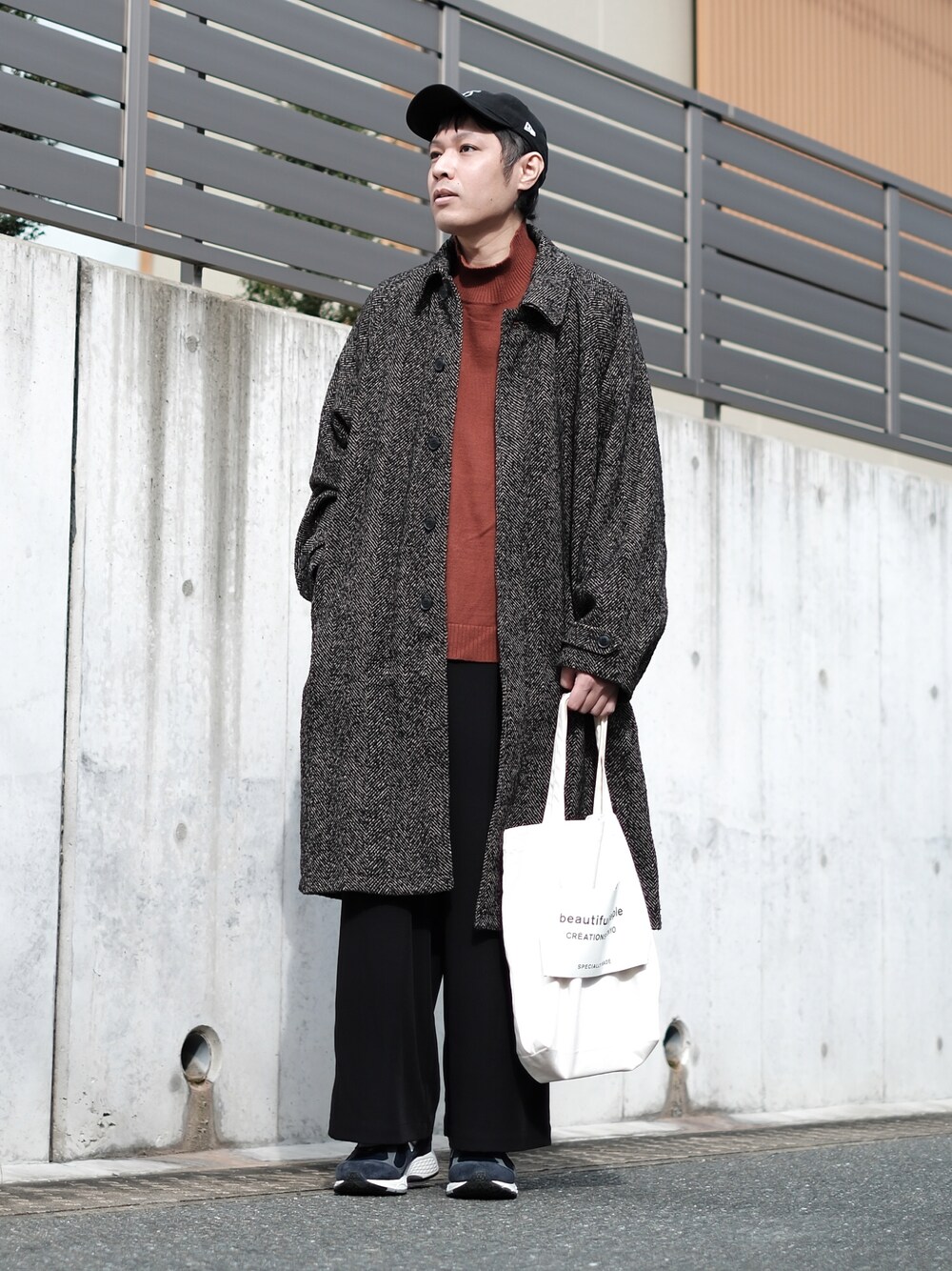 remer ルーズウールブレンドステンカラーコート DARJEELING DAYS