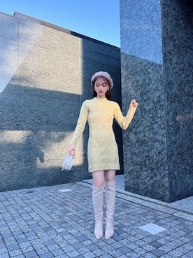 「ピスタチオ」｜「アイテム（帽子）」を使った、eimyistoireさん（レディース・164cm）の秋コーディネート