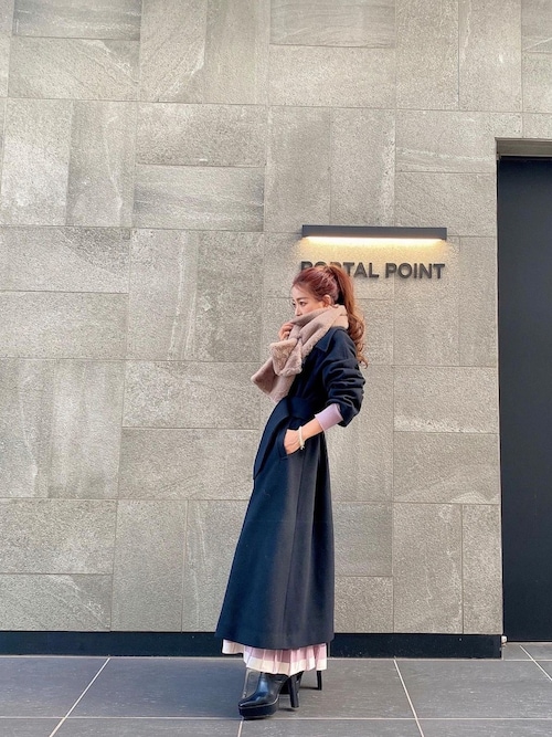EIMY ISTOIRE（エイミーイストワール）の「belted chester coat