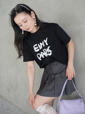 「eimy_ootd」｜eimyistoireさん（レディース・156cm）の夏コーディネート