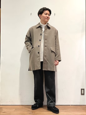 「URBAN RESEARCH DOORS」｜「アイテム（その他アウター）」を使った、ゆーとさん（メンズ・177cm）の秋コーディネート