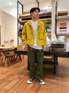 「patagonia」｜「アイテム（マウンテンパーカー）」を使った、ゆーとさん（メンズ・177cm）の冬コーディネート