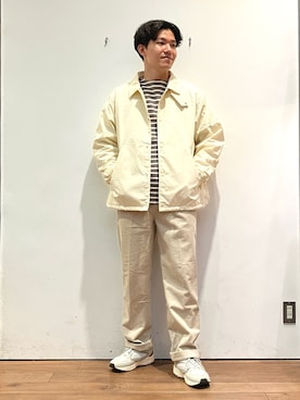 「URBAN RESEARCH DOORS」｜「アイテム（その他アウター）」を使った、ゆーとさん（メンズ・177cm）の秋コーディネート